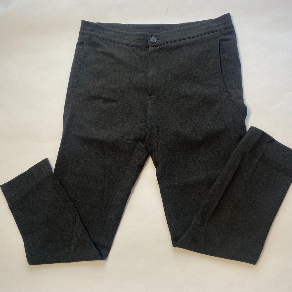 Sandro Paris Gray/Black Dress Pants 33 w